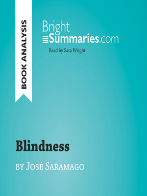 cover image of Blindness by José Saramago (Book Analysis)